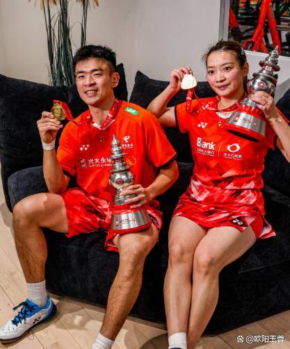 雅思组合转身离去，全运会混双夺冠，恭喜雅思组合圆满退役