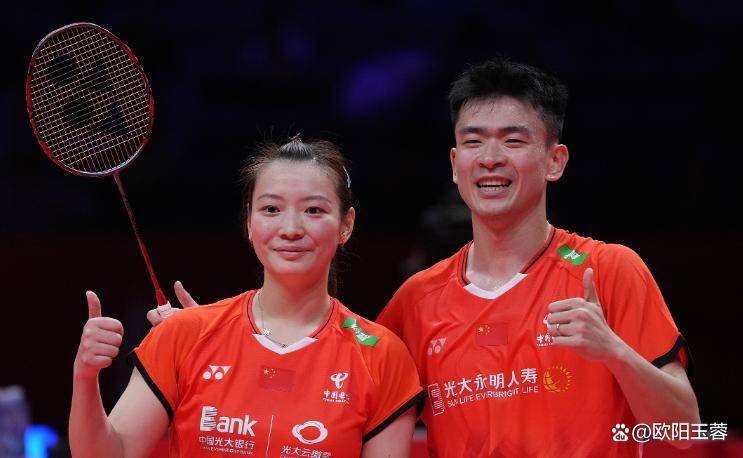 雅思组合转身离去，全运会混双夺冠，恭喜雅思组合圆满退役